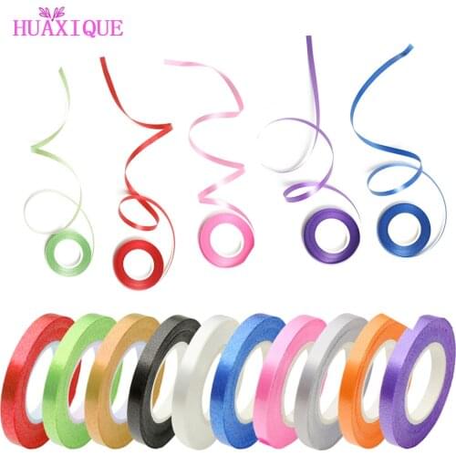 10PCS 10M Balloons Ribbons For Party Decoration Ribbon Birthday Wedding Decoration DIY Accessories Supplies