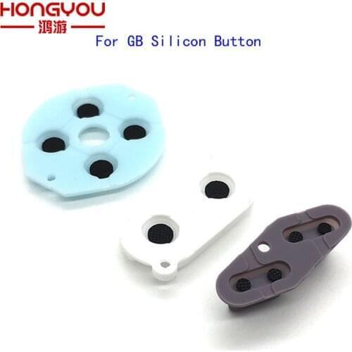 100sets Silicone Rubber Conductive Buttons A-B D-pad for Gameboy Classic for GB GBO DMG Keypad