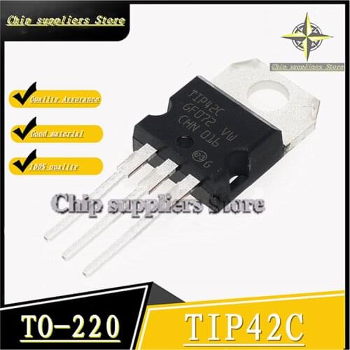 100PCS) TIP42C TO-220 Power transistor New and original