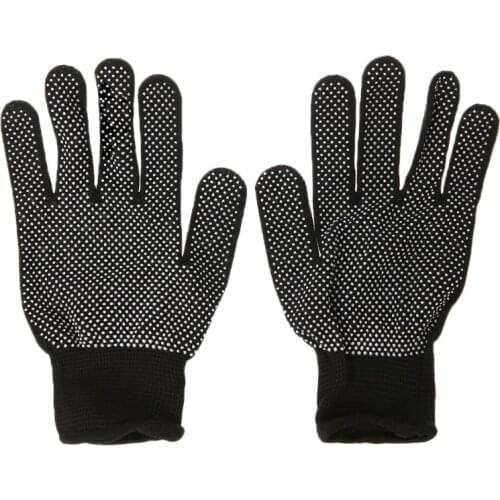 2pcs Heat Resistant Protective Glove Hair Styling For Curling Straight Flat Iron