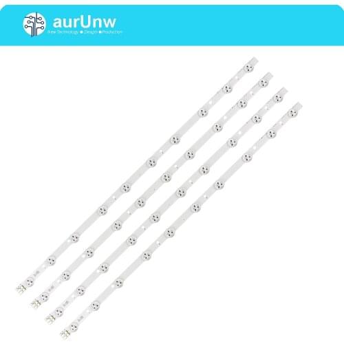 4Pieces/lot LED BACKLIGHT SET FOR SAMSUNG UE32EH5000 TV 32F-3535LED-40EA FROM LTJ320HN07-V A 100%NEW 58CM 10LED