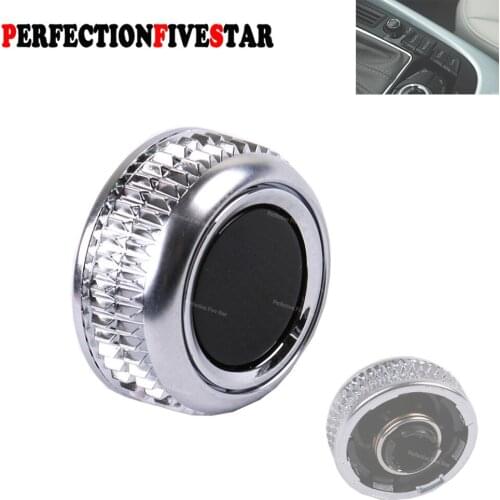8T0919070B MMI Multi Media Volume Control Rotary Knob Cover Chrome For Audi A4 A5 S5 Q5 2013 2014 2015 2016 2017