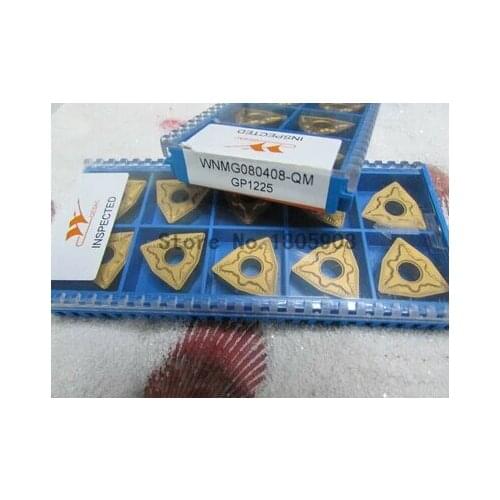 Free Shipping carbide inserts WNMG080404-QM Suitable for MWLNR Series Turning Facing External Lathe Tool