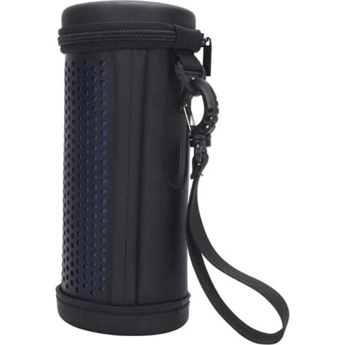 Travel Hollowed Mesh EVA Case Storage Bag With Strap For Logitech Ultimate Ears MEGABOOM 3 Portable Bluetooth Wireless Speaker