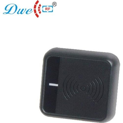 DWE CC RF 125KHZ EM/ID RFID Reader For Access Control Support EM4100/TK4100 Card/Tags