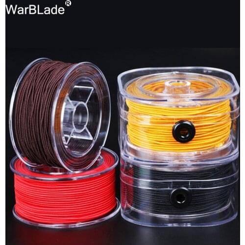 0.8mm 1mm 1.2mm 1.5mm 40m Core Elastic Cord with Box Beading Stretch Thread Line String Rope DIY Beads Bracelet Jewelry Making