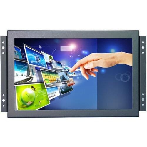 Hot Sale 10.1 Inch Car Monitor 1280*800 10 Inch HDMI Lcd Resistive Touch Monitor With VGA/HDMI/USB/AV/BNC Speakers