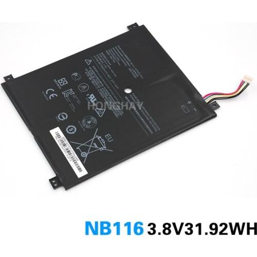 HONGHAY NB116 Laptop Battery for Lenovo Ideapad 100S NB116 5B10K37675 3.8V 31.92Wh 8400mAh 0813001