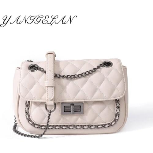 Quality Leather Female Crossbody Bag For Ladies Solid Color Messenger Pack Luxury Handbag And Day Clutches сумка женская кожаная