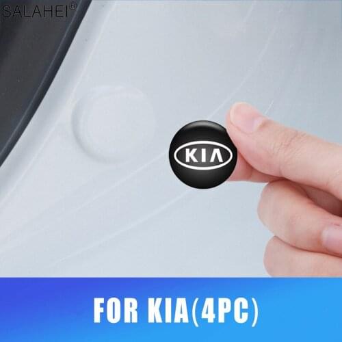 4PCS Car Door Shock Absorber Stickers For Kia Rio K2 K3 K4 KX3 KX5 Cerato Soul Forte Sportage R Sorento Optima Soundproof Buffer