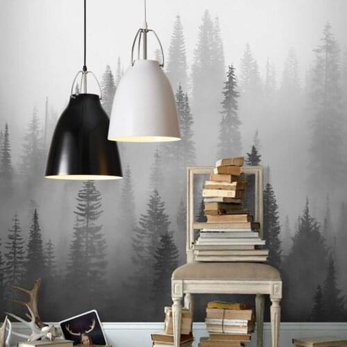 Nordic Glass Ball Pendant Lights Vintage Hoop Gold Modern LED Hanging Lamp for Living Room Home Loft Industrial Decor Luminaire