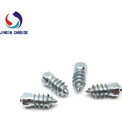 Tungsten carbide tire snow ice studs / professional car tire studs JX6*6-H15/1000pcs