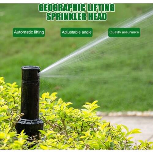 Buried Telescopic Sprinkler Garden Courtyard Lawn Conceal Buried Type Irrigation Watering Spray Agriculture Atomizer Nozzles