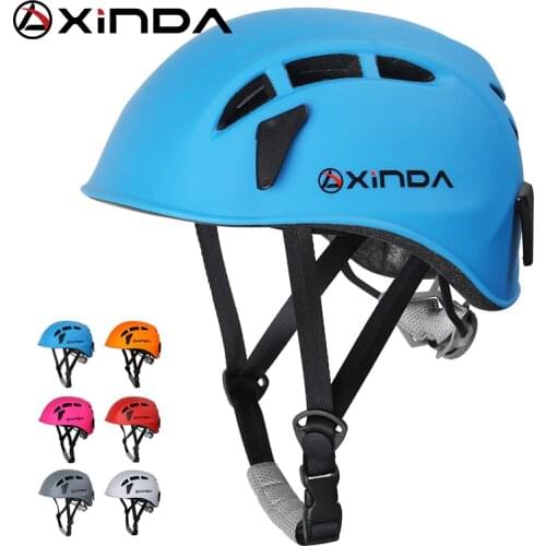 XINDA Q9650 New Outdoor Rock Climbing Downhill Helmet Speleology Mountain Rescue Equipment To Expand Safety Helmet Caving Work