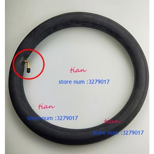 Super butyl rubber 16 inch Inner Tube 16 x 2.125 inner tube Special angle fits gas electric scooters and e-Bike 16x2.125