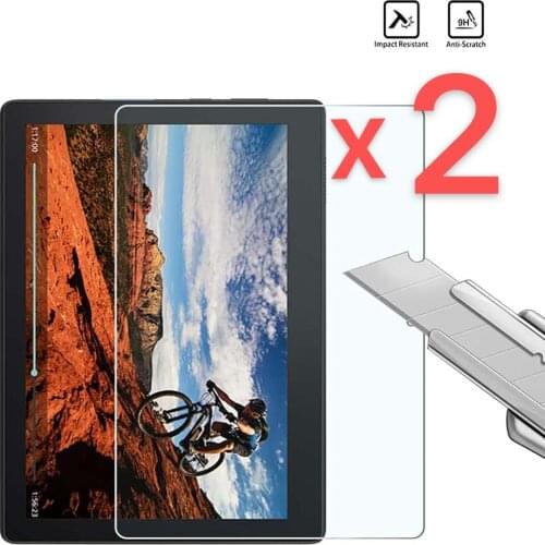 2Pcs Tablet Tempered Glass Screen Protector Cover for Lenovo TB-X104F/TAB E10 10.1 Inch HD Eye Protection Tempered Film