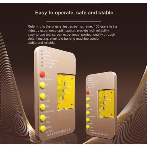 LCD Screen Universal Tester for IPHONE X/XS/XR/XSMAX Test Restoration Original Color 3D Touch Display Multifunctional