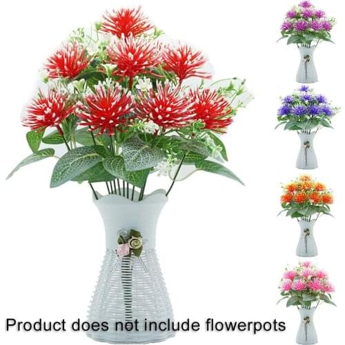 1Pc Artificial Flower Fake Plant DIY Garden Party Wedding Festival Table Decor high quality silk flowers for a wedding