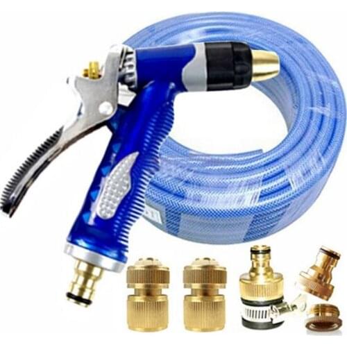 10m Washing Car water pipe Garden water hose with High Pressure Water gun