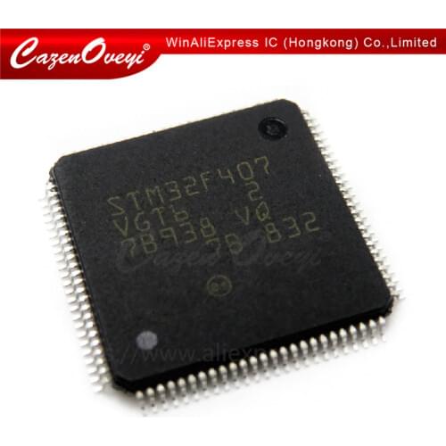 2pcs/lot STM32F407VGT6 32F407VGT6 STM32F407 TQFP100 new and original In Stock