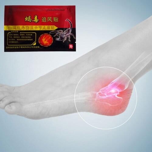 24Pcs/3Bags Chinese medicine Scorpion Venom Muscle Rthritis Neck Body Pain Relief Patch/Joint Analgesic plasters Far IR Heating