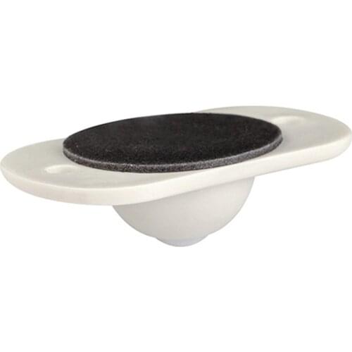 4Pcs Caster Pulley 360 Degree Universal Wheel Sticky Low-Noise Storage Box Roller, Stainless Steel Pulley/Plastic Pulley Roller