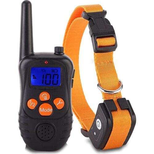 Dog Shock Training Collar USB Rechargeable Remote Control Waterproof Collar Receiver GK99