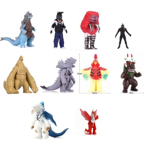 Action Figure Movable doll Model Toy Jongens Kid Kind Speelgoed Anime Cartoon Movie Ultraman Monsters Gojira