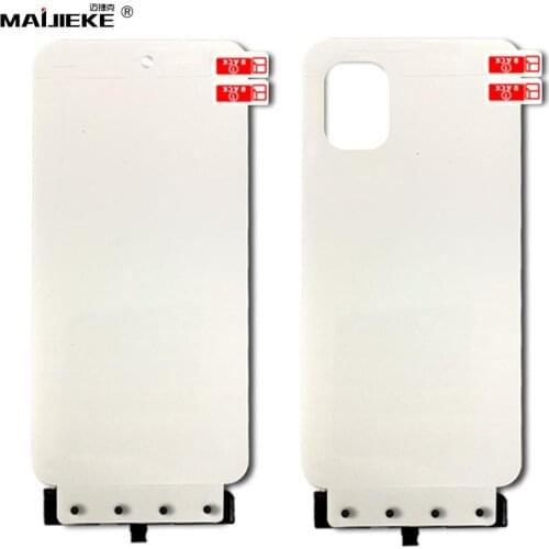 10D Front+Back Full Cover Hydrogel Film For Samsung Galaxy Note 10 lite Screen Protector Film with install tools(Not Glass)