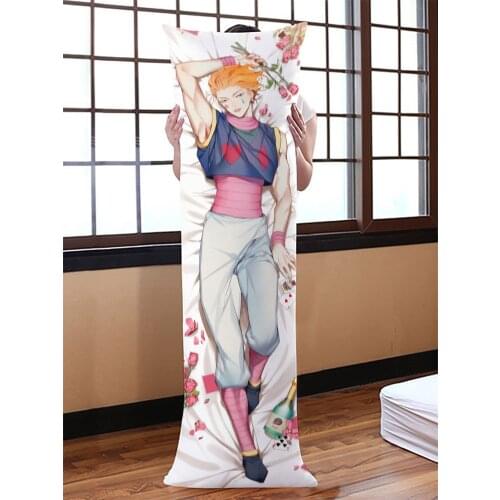 Hisoka Dakimakura Body Pillow Case Genshin Impact Diluc Decorative Cover 150x50cm Home Decoration Pillowcases Printed Long