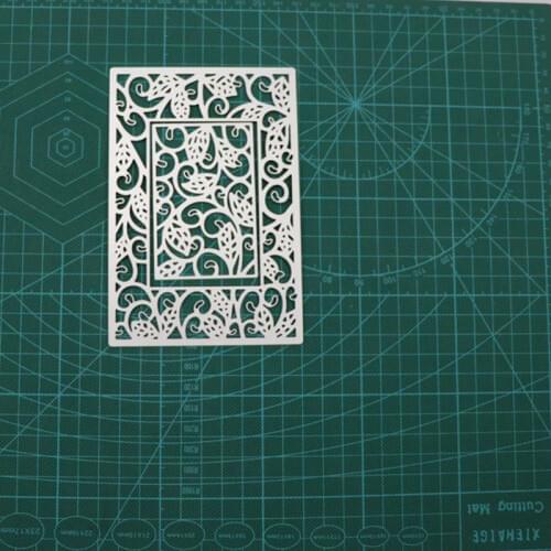 Irregular Rectangle Frame Metal Cutting Die DIY Scrapbooking Craft Dies Card Making Album Embossing Paper Crafts Template Die
