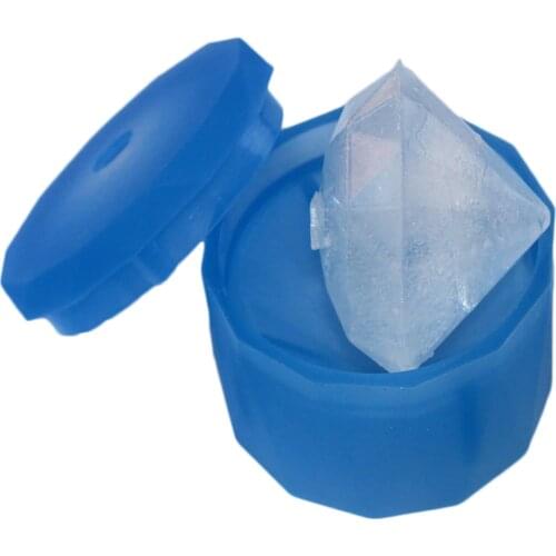 New High Quality Silicone Ice Molds Diamond Ice Cube Trays Single Ice Mold Silicone Hockey Ice Mold 3 Colors Available