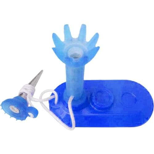 Plastic Height Control Golf Ball Tees - 3 Heights, Random Color