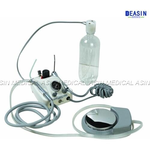 Dental portable Turbine Unit work with AIR Compressor 4 Hole/ 2 hole with 3 way Syringe