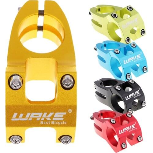 Bike Stem,31.8mm Aluminum Alloy Mountain Bike Short Handlebar Hollowed Short Stem Fixed Stem Cycling Accessories