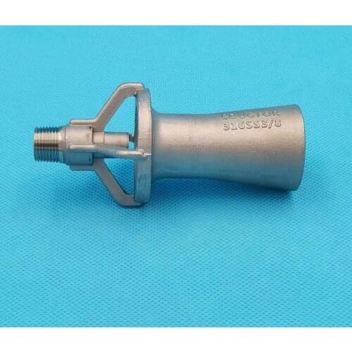 High quality Tank mixing liquid nozzle, Stainless steel Venturi eductor, Fluid mixing and agitate nozzle, Venturi nozzle