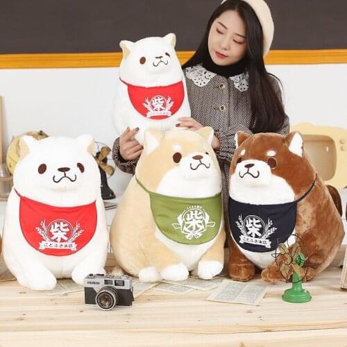 Explosion model home cute loyal dog Shiba Inu soft cute dog doll creative gift stay cute soft handmade custom pillow doll fashio