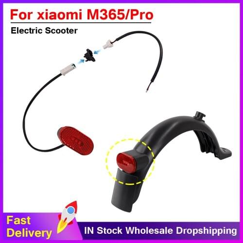 Scooter Tail light LED Brake Light For Xiaomi M365/Pro/1S/Pro2 Electric Scooter New Modified Fender Warning Light Accessories