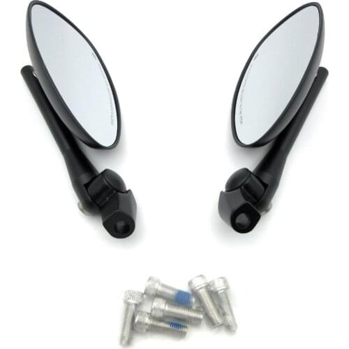 Universal 8/10MM Screws Motorcycle Rearview Side Mirror Round Retro Old School Modified Motorbike Cafe Racer Rear View Mirrors