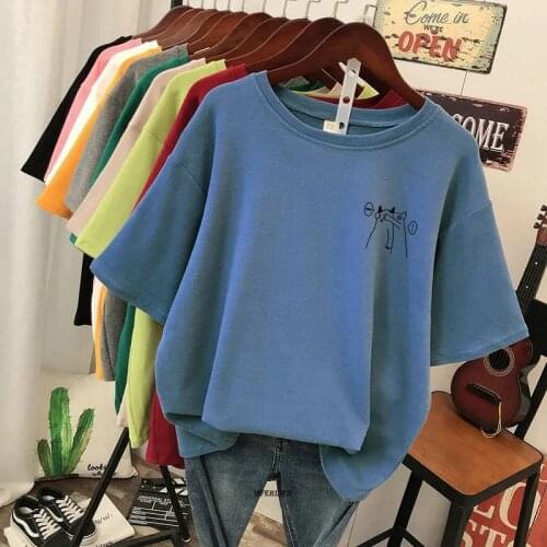 Summer Cotton women Top Tee Shirt Large Size 5XL 6XL 7XL 8XL Big T shirt 150KG Letter Print Women T Shirt Black Ladies Top