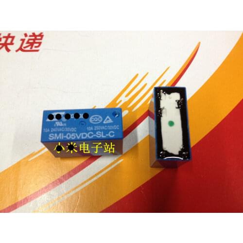 10piece) SMI-12VDC-SL-2C SMI-12V-SL-2C SMI-DC12V-SL-2C 8PINS 5A 12VDC Power Relay new and original