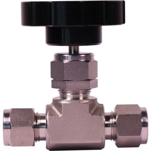 316 stainless steel ferrule neddle valve NPT 1/8"-3/4" M 3mm-14mm high pressure high temperature ferrule type needle valve