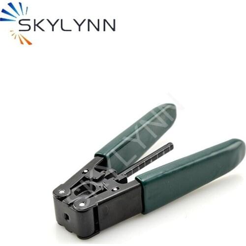 Promotion Free Shipping Carbon Steel FTTH Fiber Optic Drop Cable Stripper , Optical Fiber Tool kits