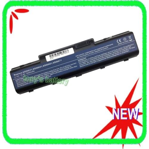 5200mAh Battery for Acer EMachines G430 G525 G625 G630 E430 E625 E630 AS09A31 Packard Bell EasyNote TJ61 TJ62 TJ63 TJ64