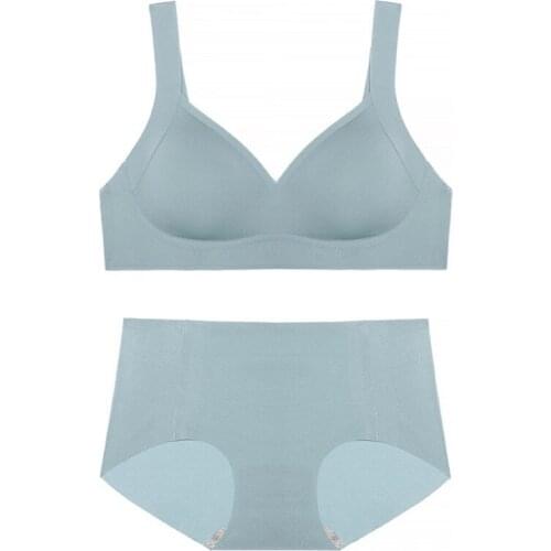 Wireless Sports Bra Without Underwire Bra for Big Breasts Women Underwear Bra Push Up Lingerie Solid Color Thin Mold Cup