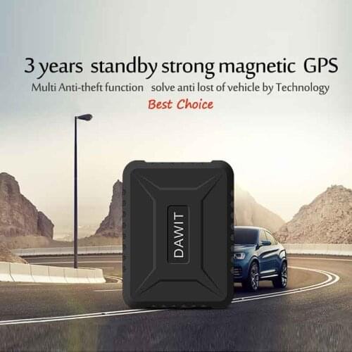Long Battery GPS tracker TK800B GPS vehicle goods tracker with fall off alarm prevent signal shielding car alarm system Free APP