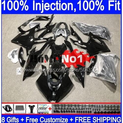 Injection Kit For BMW S1000 RR S 1000 RR CC 2019 2020 2021 129MC.88 S 1000RR S1000-RR S1000RR 19 20 21 OEM Fairings black glossy