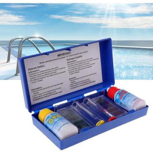 Yieryi Multifunctional Swimming Test Agent PH Chlorine Water Quality Tester SPA and Aquarium Tester Hydroponic Tools
