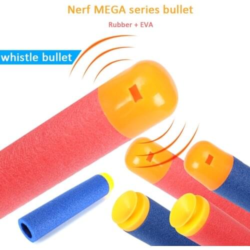 EVA Soft Bullet 30pcs Toy Gun Foam Nerf MEGA Bullets Accessories Boy Outdoor Toys