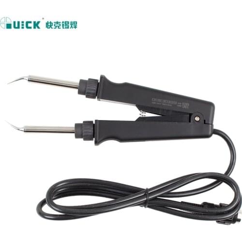Newest Tweezers iron QUICK 989 + Soldering iron handle with original hakko937 quick 969 967 936ESD and other solder station use